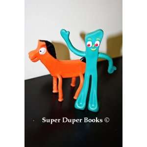  Gumby and Pokey Bendable Poseable Toy Character 