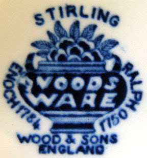 Wood & Sons Woods Ware Stirling Platter Nice Floral  