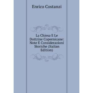  Considerazioni Storiche (Italian Edition) Enrico Costanzi Books