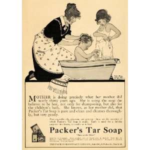   Ad Packers Tar Soap Artist Maginel Wright Enright   Original Print Ad