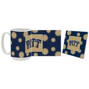  Pitt Panthers Mug & Coaster Combo
