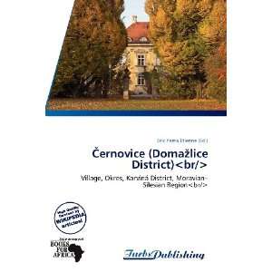   (Domalice District) (9786138698852) Erik Yama Étienne Books