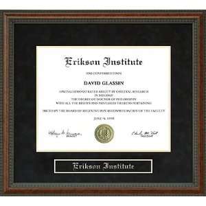  Erikson Institute Diploma Frame