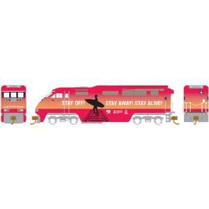  N RTR F59PHI, Amtrak/Operation Lifesaver #455 Toys 