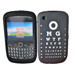   TEST Design silicone case cover pouch for Blackberry curve 8520