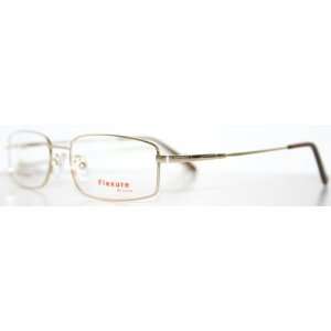  Flexible FX30 GOLD New Mens Flex Eyeglass Frame 