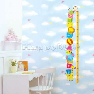 WALL PAPER DECAL KID MURAL STICKER HEIGHT MEASURE #315  