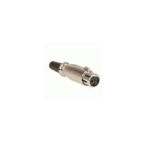  XLR 3 pin Female Microphone Connector OD 6mm  Players 
