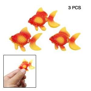  Aquarium Fish Tank Oranment Vividly Goldfish Decor