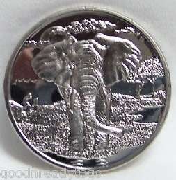 SIERRA LEONE AMAZING AFRICAN ELEPHANT CUNI 2007 COIN  
