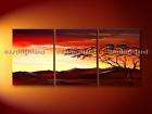 Modern Abstract Oil Paintings African Canvas Art Decor