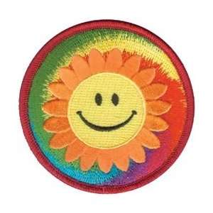  C&D Visionary Patches Happy Face Tie Dye; 6 Items/Order Arts 