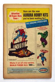 Men #29 1967 Silver Age Marvel Comic Super Adaptoid  
