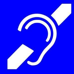  International Symbol for Deafness Pins 