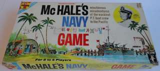   McHales Navy Board Game TVs Wackiest PT Boat Pacific Borgnine  