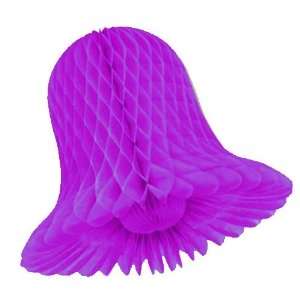  18 Purple Honeycomb Tissue Bell Patio, Lawn & Garden