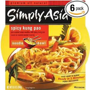 Simply Asia Sa Ht and Srv Spicy Kungpao 6/8.5 Oz, 8.5 Ounce Containers 