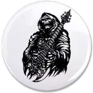  3.5 Button Grim Reaper Heavy Metal Rock Player 