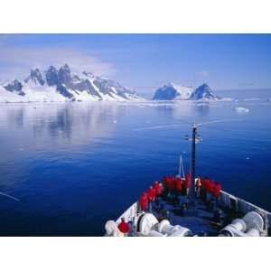 Tourists on Adventure Cruise, Antarctic Peninsula, Antarctica, Polar 