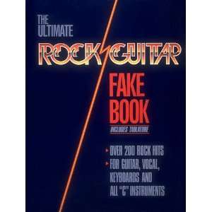  The Ultimate Rock Guitar Fake Book Musical Instruments