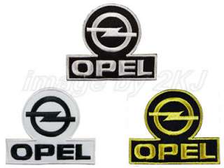 OPEL LOGO EMBROIDERED IRON PATCH T SHIRT SEW CLOTH  
