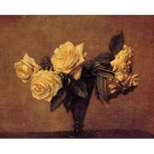    Théodore Fantin Latour   32 x 26 inches   Roses 5