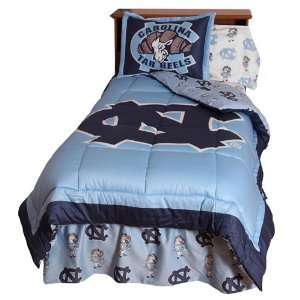 UNC Reversible Comforter Set     North Carolina Tar Heels   UNC 