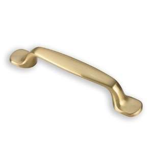  96mm CTC Fine Brushed Brass Pull