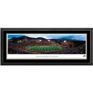  Colorado Buffaloes Folsom Field Deluxe Frame Panoramic 