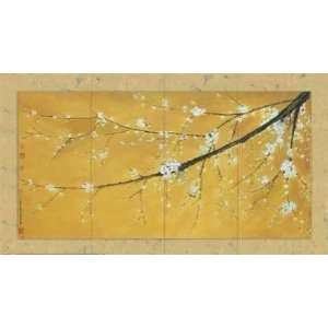  Spring Blossom Suzanna Fong. 32.50 inches by 18.00 inches 