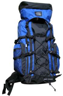 Royal Blue Extra Large Backpack Camping 4300 CI NEW  