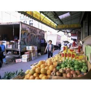 Fruit and Vegetable Stall, China Town, Manhattan, New York, New York 
