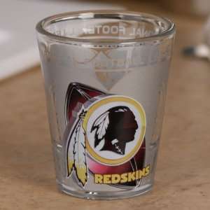   Redskins 2 oz. Enhanced High Definition Shot Glass