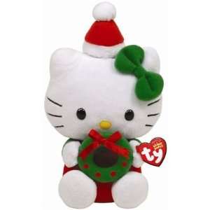  Ty Beanie Babies Hello Kitty With Wreath Toys & Games