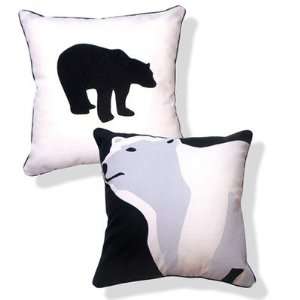 Animal Instinct ReversibleTotally Polar Bear Pillow