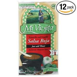 Mi Viejita, Salsa Verde and Salsa Roja Pack, 1.2 Ounce Kits (Pack of 