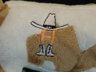 HOUSTON TEXAS LIVESTOCK & RODEO SHOW LONGHORN PLUSH STUFFED ANIMAL 