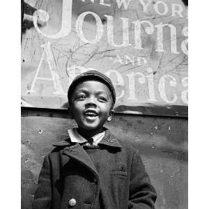  Harlem Newsboy New York City Gordon Parks 8x10 Silver 