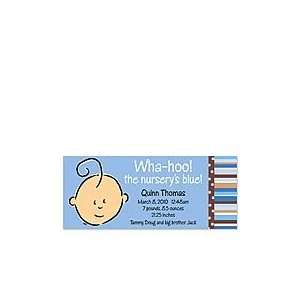  Boy Blue Announcement Baby Invitations Baby