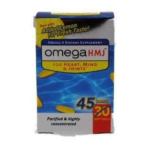  Omega 3 HMJ 45 Softgels Fish Oil Highly Concentrated