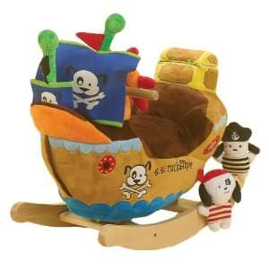  Ahoy Doggie Pirate Ship Rocker Toys & Games
