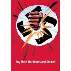  Buy More War Bonds and Stamps   20x30 Gallery Wrapped 