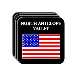  US Flag   North Antelope Valley, California (CA) Set of 4 