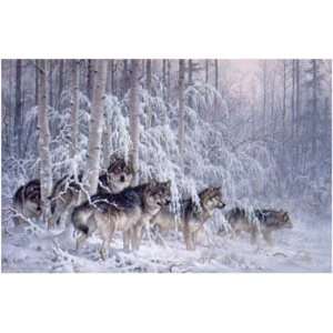  Larry Fanning   Crystal Forest   Gray Wolves