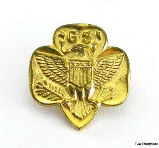 GSA GIRL SCOUTS OF AMERICA   Vintage eagle PIN  