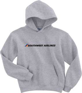 Southwest Airlines Vintage Logo US Airline Hoody  