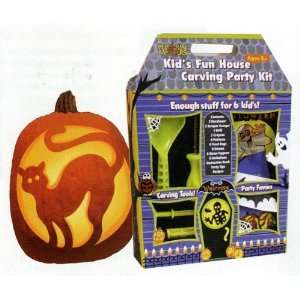  Pumpkin Masters Kids Fun House Carving Party Kit 