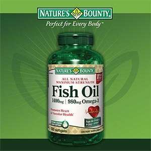  Natures Bounty Maximum Strength Fish Oil 1,400 mg   980 