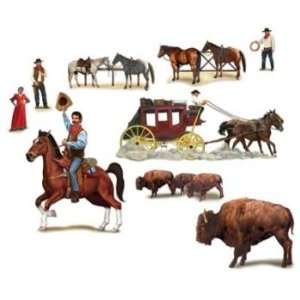 Wild West Character Props Wall Add Ons