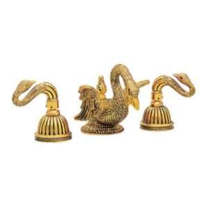   K123 Phylrich Lavatory swan Satin Gold Antiqued